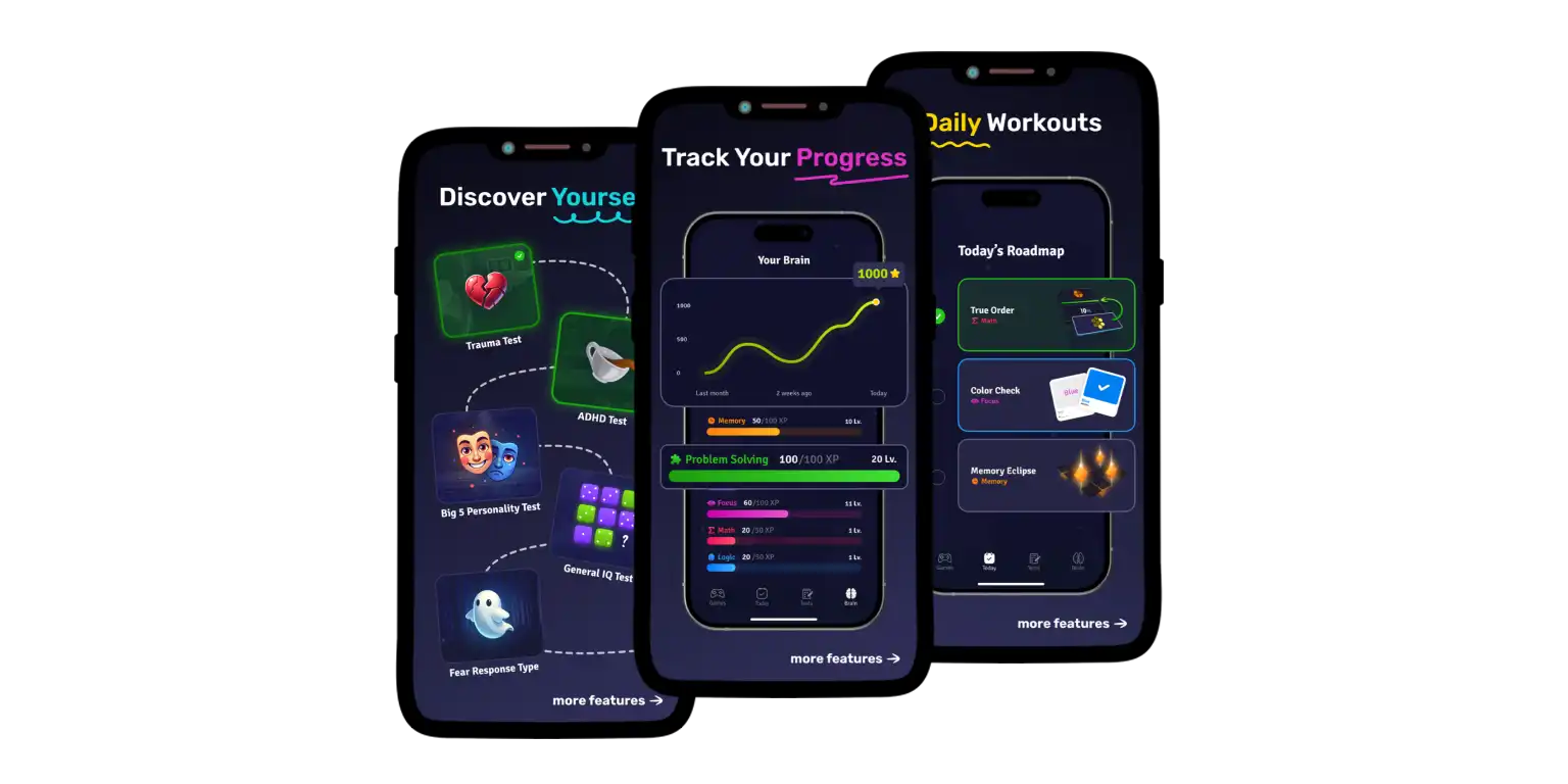 Screen from the Mind Elevate app.