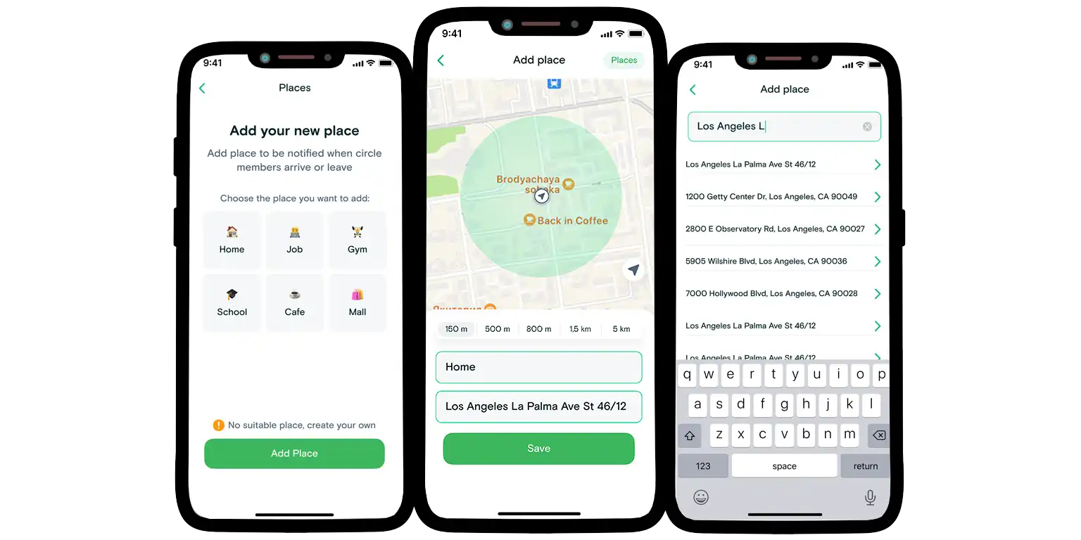 Screen from the Number Tracker app.